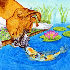 Animals: Schnauzer Birthday